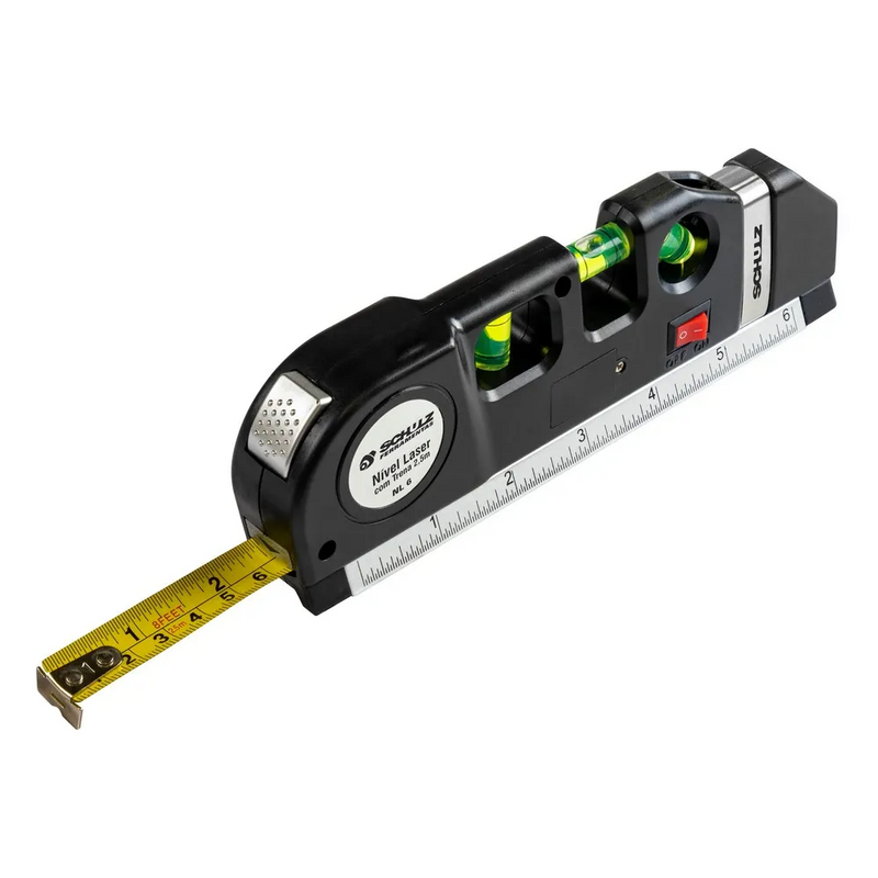 Nivel Laser 3 Burbujas Cinta Métrica