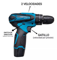 Taladro Inalámbrico de Inés de Litio