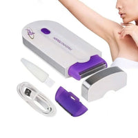 Depiladora Eléctrica para Zonas Sensibles y Rostro con Kit de Limpieza