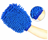 Guante En Microfibra Para El Lavado De Auto