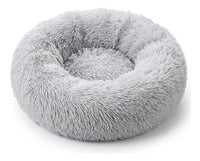 Cama Tipo Dona Acolchada y Suave para Mascotas Talla S