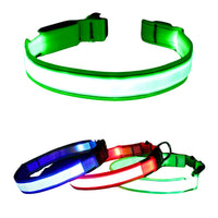 Collar Led Luminoso Mascotas Perro y Gato