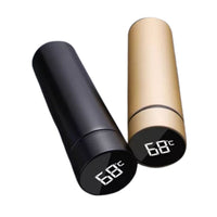 Termo Inteligente de Acero Inoxidable con Medidor de Temperatura LED