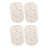 Ruedas Adhesivas Giratorias de 360 Grados para Muebles y Cajas
