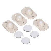 Ruedas Adhesivas Giratorias de 360 Grados para Muebles y Cajas