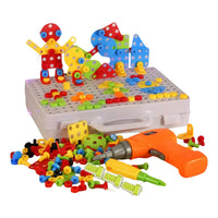 JuegueteJuego de Herramientas de Juguete 4 en 1 con Taladro 3D para Niños