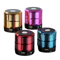 Mini Parlante BT Portatil  Fm Usb 887