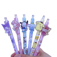 6 BOLIGRAFOS RETRACTILES HELLO KITTY