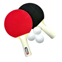 RAQUETA PING PONG + 3 BOLAS