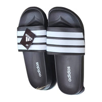 Sandalias Playeras Tipo Chancla de Goma para Hombre Negro