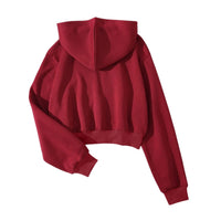 Buzo Buso, Hoodies Gatos Mujer VINOTINTO
