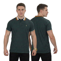 Camiseta Tipo Polo Clásica para Hombre en Algodón Piqué