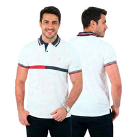 Camiseta Tipo Polo Clásica para Hombre en Algodón Piqué