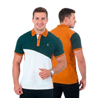 Camiseta Tipo Polo Clásica para Hombre en Algodón Piqué