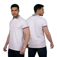 Camiseta Tipo Polo Clásica para Hombre en Algodón Piqué
