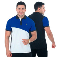 Camiseta Tipo Polo Clásica para Hombre en Algodón Piqué