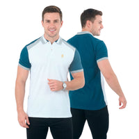 Camiseta Tipo Polo Clásica para Hombre en Algodón Piqué