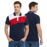 Camiseta Tipo Polo Clásica para Hombre en Algodón Piqué