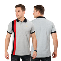 Camiseta Tipo Polo Clásica para Hombre en Algodón Piqué