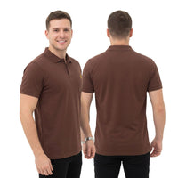 Camiseta Tipo Polo Clásica para Hombre en Algodón Piqué