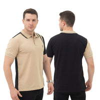 Camiseta Tipo Polo Clásica para Hombre en Algodón Piqué