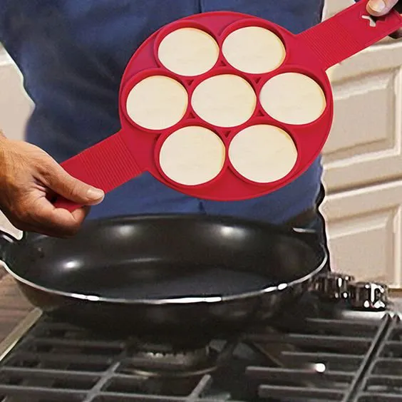 Molde de Silicona para Panqueques y Huevos