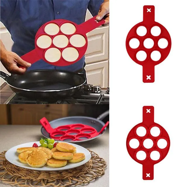 Molde de Silicona para Panqueques y Huevos