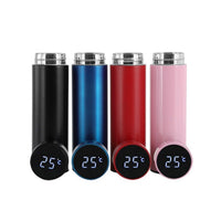 Termo Inteligente de Acero Inoxidable con Medidor de Temperatura LED