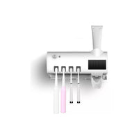 Dispensador Automático de Crema Dental con Soporte para Cepillos