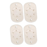 Ruedas Adhesivas Giratorias de 360 Grados para Muebles y Cajas