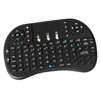 Mini Teclado Inalámbrico Portátil con Retroiluminación LED RGB