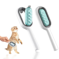 Cepillo Removedor de Pelo y Masajeador para Perros y Gatos