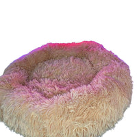 Cama Tipo Dona Acolchada y Suave para Mascotas Talla S