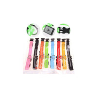 Collar LED Luminoso Ajustable y Recargable para Perro y Gato