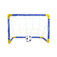 Mini Canchas de Fútbol Portátiles y Plegables para Niños Set Doble