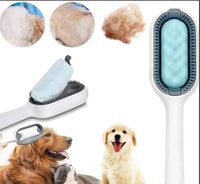 Cepillo Removedor Masajeador para Mascotas