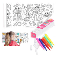 Rollo papel de Dibujo Niños Marcadores