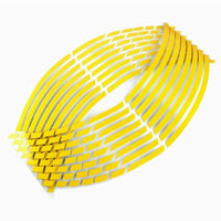 Pegatina Cintas Tiras Reflectivas Stickers Rines Motos Coche